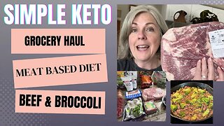 Pork Belly / Grocery Haul / Beef and Broccoli / September Challenge