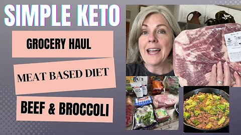 Pork Belly / Grocery Haul / Beef and Broccoli / September Challenge