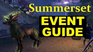 ESO Summerset Event Guide! (2020) - (Mossheart Indrik!) Elder Scrolls Online