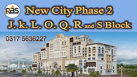 NEW CITY PHASE II || Block J K L M O P Q R S Development Status.mp4