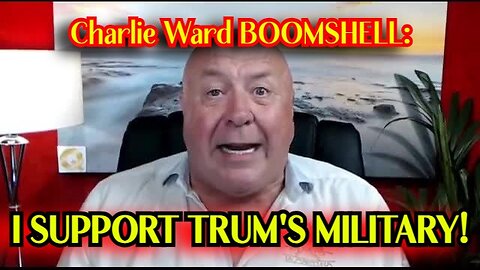 Charlie Ward BOOMSHELL: WHY I SUPPORT TRUM'S MILITARY!