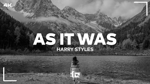 Harry Styles - As It Was (Lyrics) (4K) | Harry's House