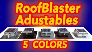RoofBlaster Adjustables -- 5 Colors