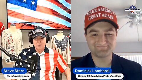 The Stern American Show - Steve Stern with Young Republican Leader, Dominick Lombardi