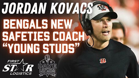 Cincinnati Bengals New Safeties Coach Jordan Kovacs | "Can't Wait To Coach These Young Studs"