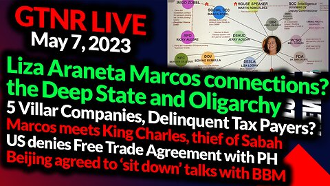 Liza Marcos, Deep State and the Oligarchy; BBM & China 'sit down' talks - GTNR with Ka Mentong