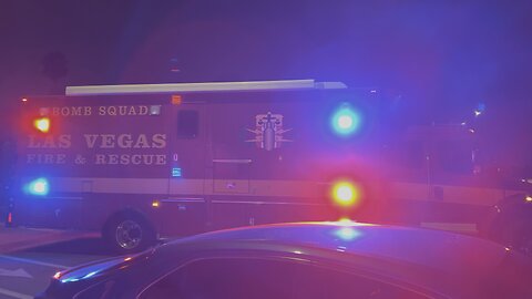 Pipe bomb explosion in Las Vegas