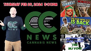 Cannabis News Update – No More Hash for Israel, Sour Diesel Coming Back , Biden tripping for MJ Vote