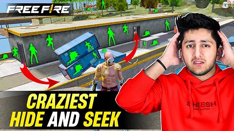 Craziest Hide And Seek In Water Dam 😂 With As Army Funny Challenge 1 Vs 30 - Garena Free Fire