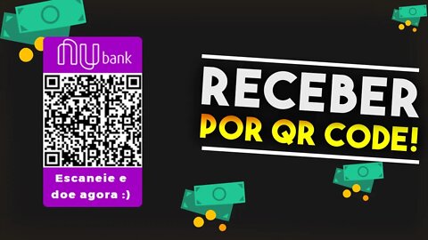 Como CRIAR e ADICIONAR pagamento por QR CODE na TRANSMISSÃO AO VIVO (Nubank)