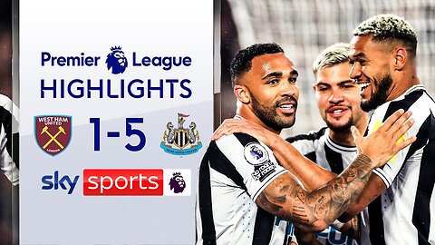 FIVE-STAR Newcastle smash Hammers! 🌟 | West Ham 1-5 Newcastle | PL Highlights