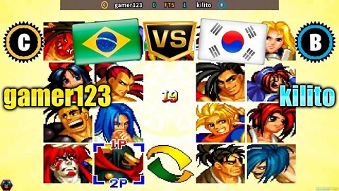 Samurai Shodown IV (gamer123 Vs. kilito) [Brazil Vs. South Korea]