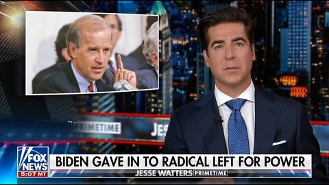 Jesse Watters: Biden Used To Be Tough On Crime But Has Given Into Radical Left