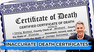 Inaccurate Death Certificates to Increase During COVID-19 Outbreak