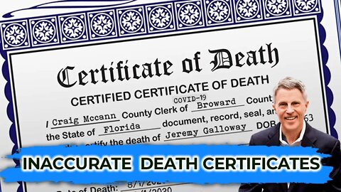 Inaccurate Death Certificates to Increase During COVID-19 Outbreak