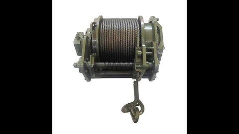 TR Industrial 1200 lb. Trailer Winch with Pre-Installed 20 ft. Strap and Hook