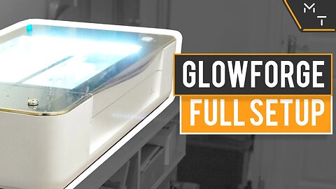 Glowforge Full Setup Guide From Box To First Cut