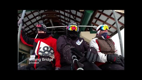 Kissing Bridge Snowboarding 2/7/2021