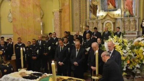 Missa de corpo presente do Príncipe Dom Luiz de Orleans e Bragança Chefe da Casa Imperial do Brasil