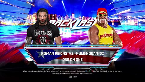 WWE 2k24 Roman Reigns vs Hulk Hogan