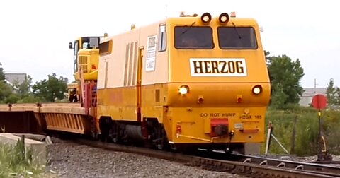 Herzog Material Train Fond du Lac July 2024