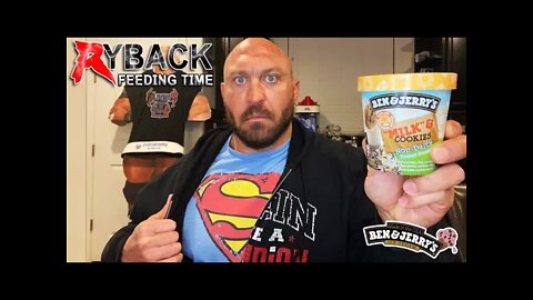 Ben and Jerry’s Milk and Cookies Ice Cream Ryback Feeding Time