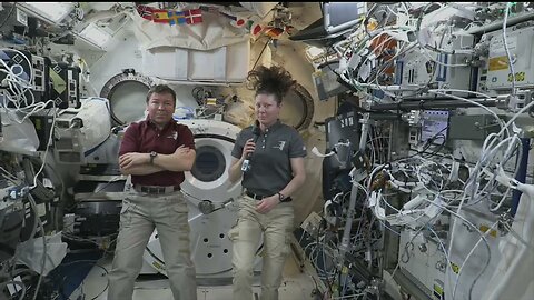 Space Station Crew Talks with AccuWeather - Thursday, April 18, 2024