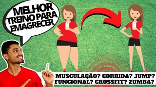 😱Saiba qual é O MELHOR EXERCÍCIO para EMAGRECER 🔥 Melhor Tipo de Treino para EMAGRECER / PERDER PESO