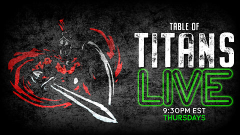 #TableofTitans Presidential Debate (Main Show 5:30 PM PST)