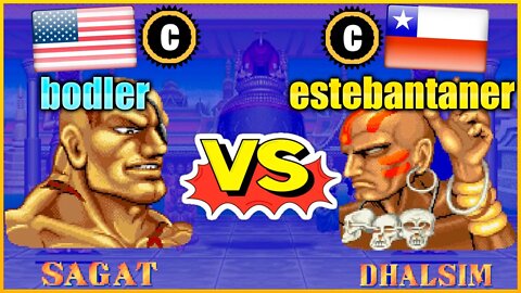 Street Fighter II': Champion Edition (bodler Vs. estebantaner) [U.S.A Vs. Chile]