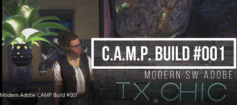 Fallout76 CAMP BUILD #001 - Modern Adobe