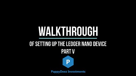 Ledger Nano Walkthrough Part V - Installing Wallet Apps