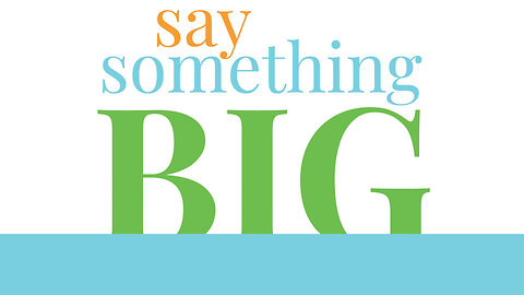 Leigh Hurst - Say Something Big