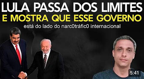 In Brazil the ex-convict LULA crossed all limits! Even for a psychopathic thief like him.