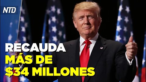 Trump recauda más de USD 34 millones; Musk hace advertencia sobre IA