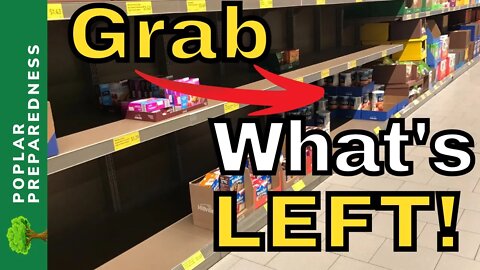 Pittsburgh Food Shortages Information UPDATE / Empty Shelves at Walmart & Aldi