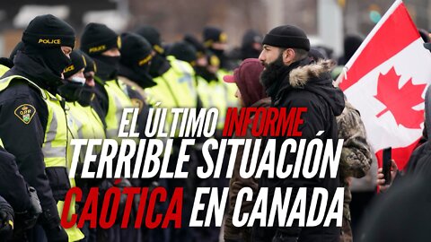 ULTIMO INFORME, TERRIBLE SITUACION CAOTICA EN CANADA, MI REACCION - WOLCAST