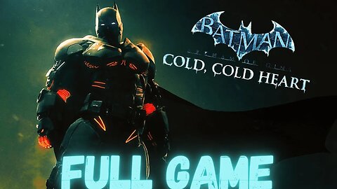 BATMAN: ARKHAM ORIGINS Gameplay Walkthrough - Cold Cold Heart DLC FULL GAME