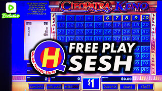 RUMBLE ONLY! Cleopatra KENO Friday Free Play from Vegas!