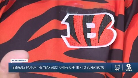 Bengals' 'Fan of the Year' raffling off Super Bowl tix, 4-night stay and airfare