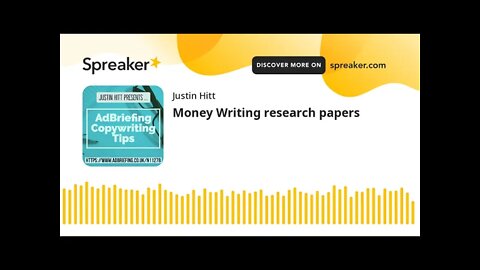 Money Writing Research Papers (As A Consultant or Copywriter)