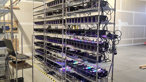 GPU RTX 3080 Mining Farm - Current Status of our Farm in October 2021