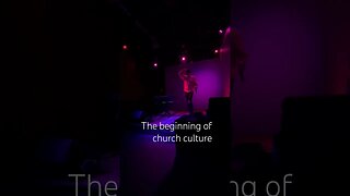 The beginning of Church Culture? What does this mean to you? #church #religion #spiritualawakening