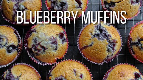 Easy Blueberry Muffins | Homemade Recipe | JorDinner