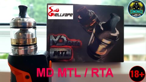 HELLVAPE MD MTL/ RTA- RETRO REVIEW #hellvape#mtlrta#vape 🔞