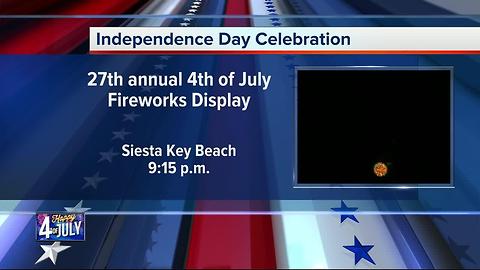Fourth of July Celebration in Siesta Key