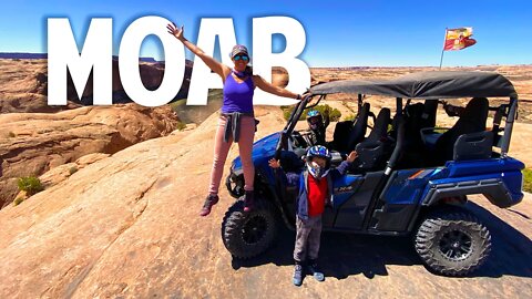 Ep9: MOAB OFF-ROADING/ HELL'S REVENGE/ FINS & THINGS/ CANYONLANDS NP/ Van Life/ Full Time Travel