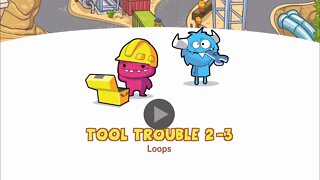 Puzzles Level 2-3 \| CodeSpark Academy learn Loops in Tool Trouble | Gameplay Tutorials