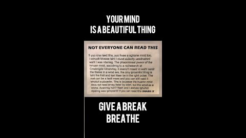 Can you read this. Your kind is a wonderful thing.