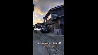 earthquake hit Japan 😳 🙏🏾